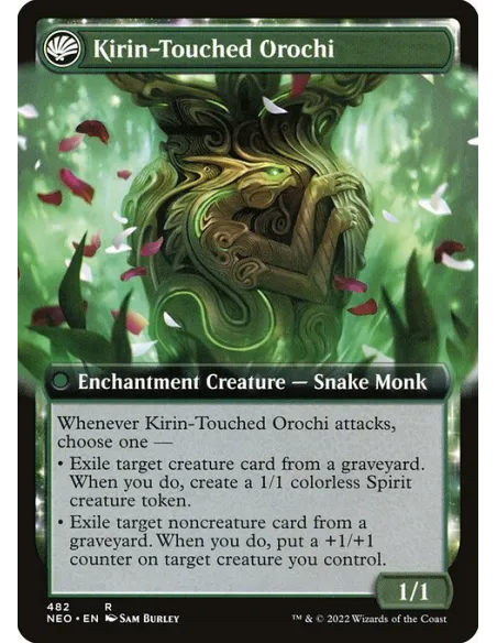 Teachings of the Kirin // Kirin-Touched Orochi - Foil