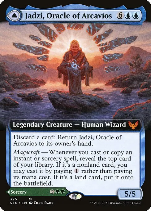 Jadzi, Oracle of Arcavios // Journey to the Oracle - Foil