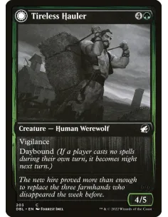 Tireless Hauler // Dire-Strain Brawler - Foil