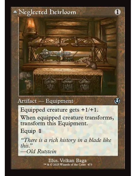Neglected Heirloom // Ashmouth Blade - Foil