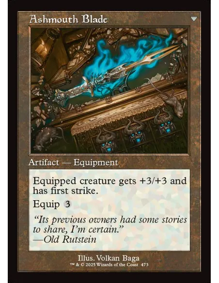 Neglected Heirloom // Ashmouth Blade - Foil