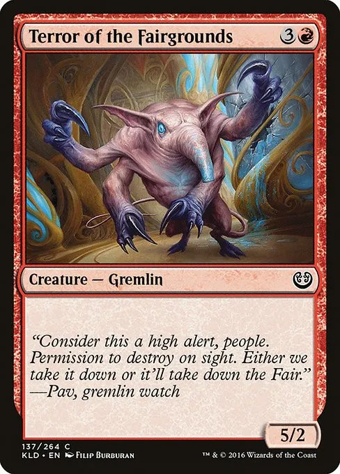 Terror of the Fairgrounds - Foil