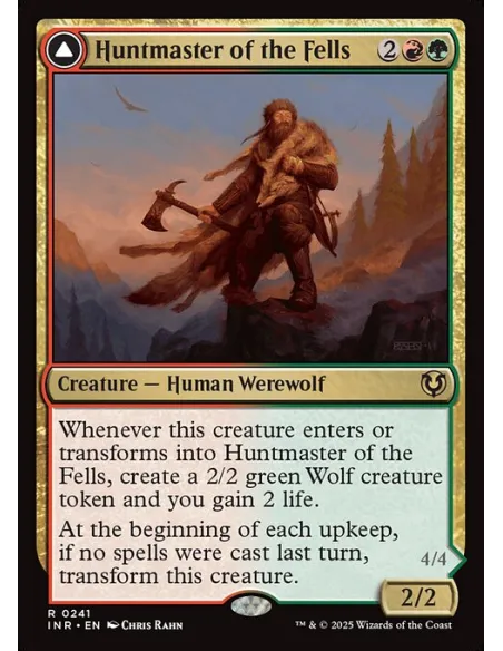 Huntmaster of the Fells // Ravager of the Fells - Foil