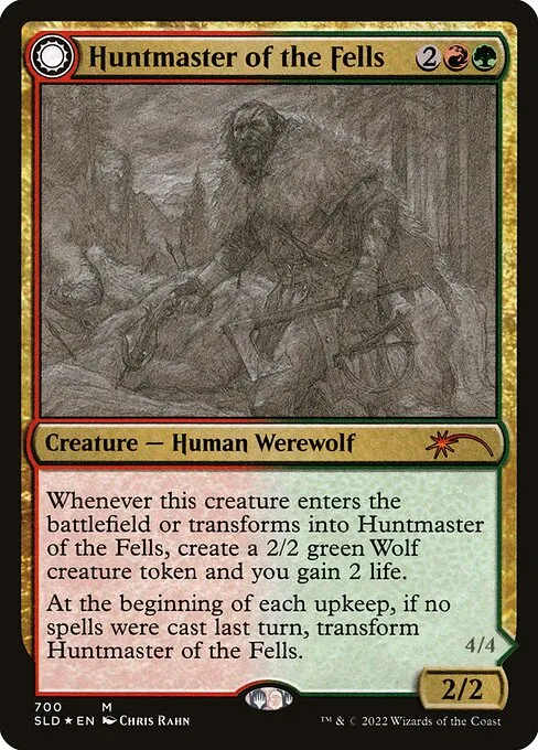 Huntmaster of the Fells // Ravager of the Fells - Foil