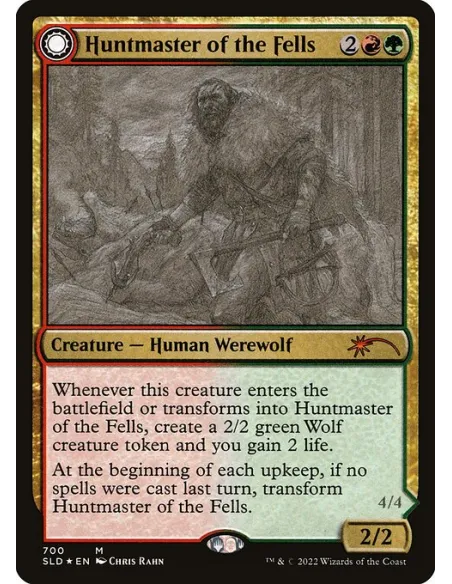 Huntmaster of the Fells // Ravager of the Fells - Foil