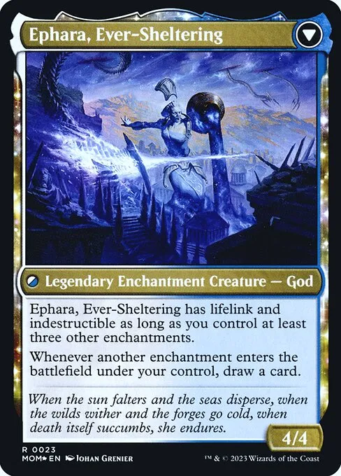 Invasion of Theros // Ephara, Ever-Sheltering - Foil