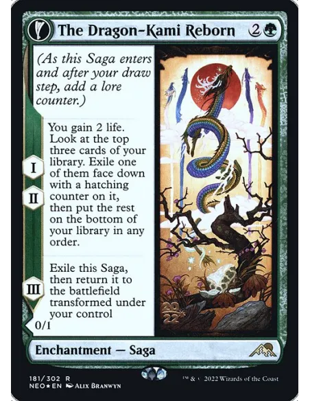 The Dragon-Kami Reborn // Dragon-Kami's Egg - Foil