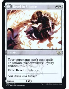 Flamescroll Celebrant // Revel in Silence - Foil 2