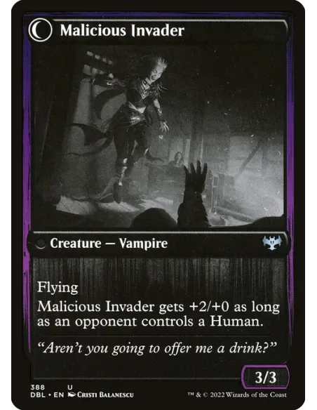 Innocent Traveler // Malicious Invader