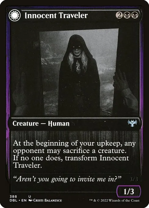 Innocent Traveler // Malicious Invader - Foil