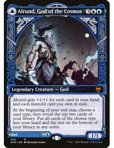 Alrund, God of the Cosmos // Hakka, Whispering Raven - Foil