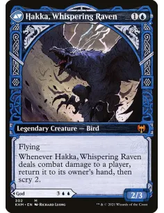 Alrund, God of the Cosmos // Hakka, Whispering Raven - Foil 2