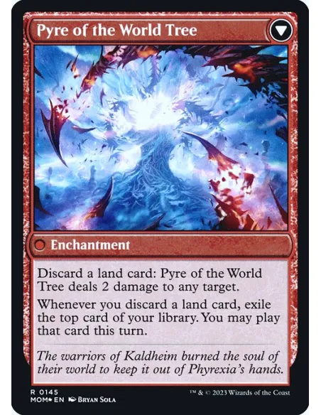 Invasion of Kaldheim // Pyre of the World Tree - Foil