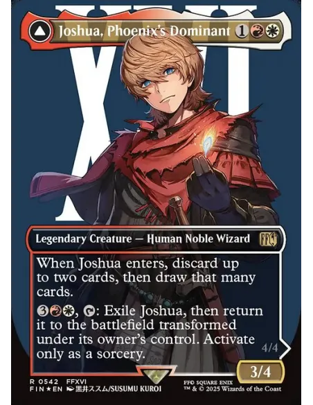 Joshua, Phoenix's Dominant // Phoenix, Warden of Fire - Foil