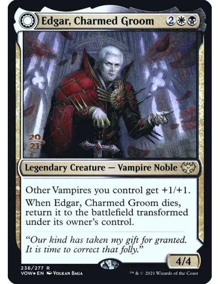 Edgar, Charmed Groom // Edgar Markov's Coffin - Foil
