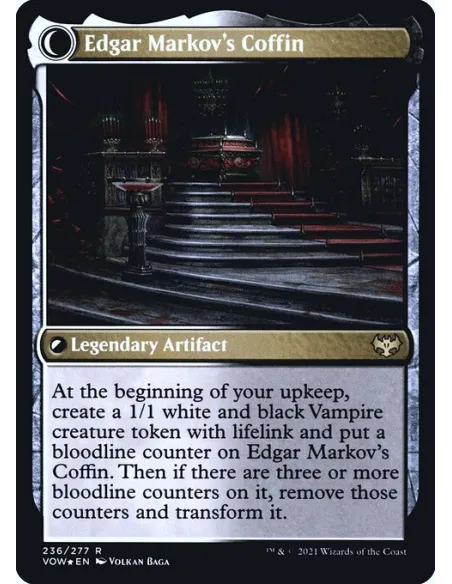 Edgar, Charmed Groom // Edgar Markov's Coffin - Foil