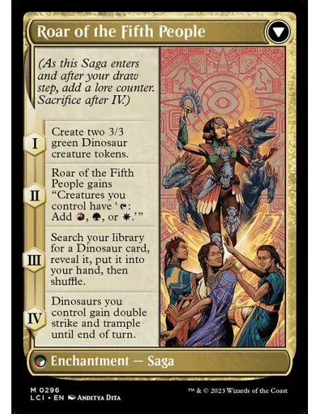 Huatli, Poet of Unity // Roar of the Fifth People