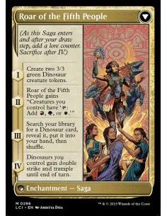 Huatli, Poet of Unity // Roar of the Fifth People - Foil 2