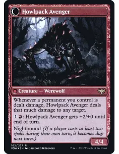 Ill-Tempered Loner // Howlpack Avenger - Foil 2