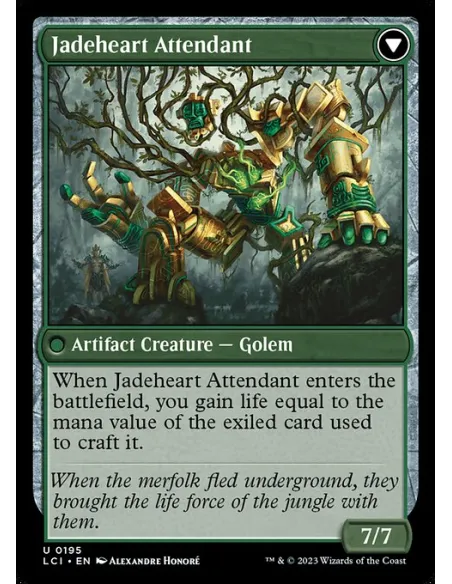Jade Seedstones // Jadeheart Attendant - Foil