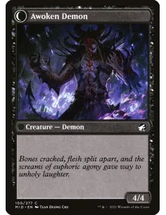Ecstatic Awakener // Awoken Demon - Foil 2