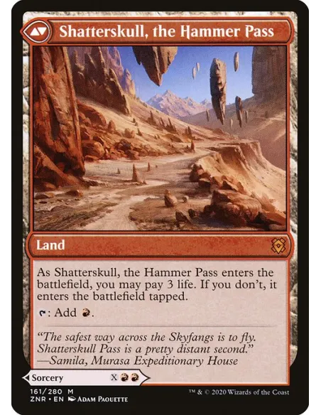 Shatterskull Smashing // Shatterskull, the Hammer Pass - Foil