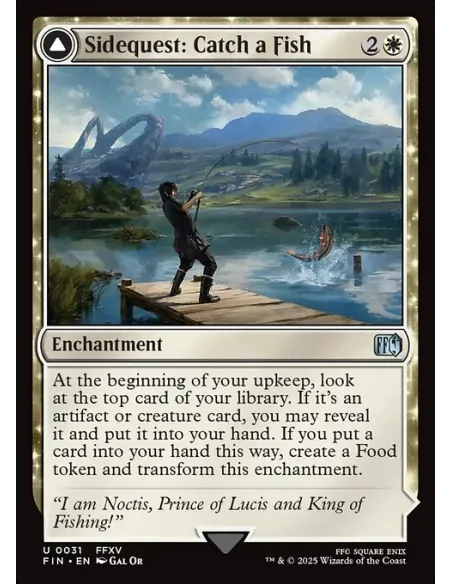 Sidequest: Catch a Fish // Cooking Campsite