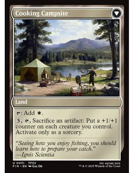 Sidequest: Catch a Fish // Cooking Campsite - Foil