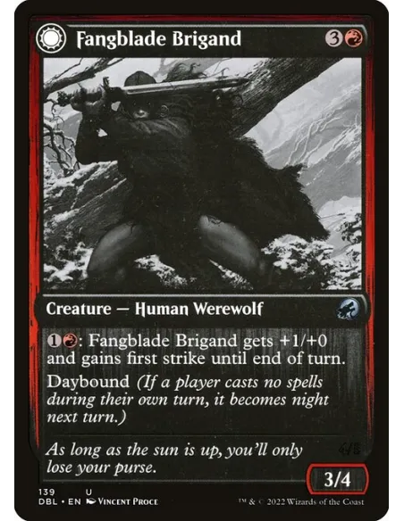 Fangblade Brigand // Fangblade Eviscerator - Foil