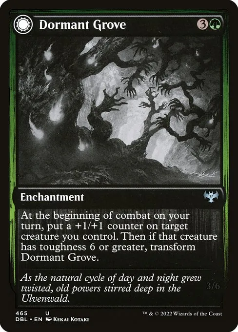 Dormant Grove // Gnarled Grovestrider - Foil