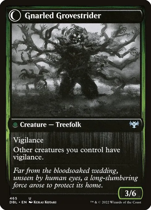 Dormant Grove // Gnarled Grovestrider - Foil