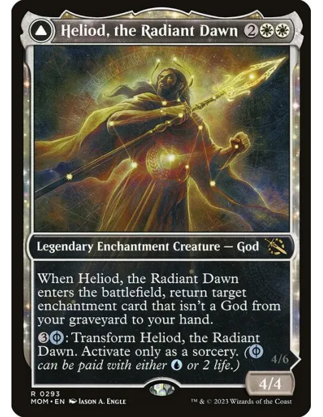 Heliod, the Radiant Dawn // Heliod, the Warped Eclipse - Foil