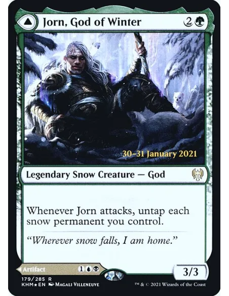 Jorn, God of Winter // Kaldring, the Rimestaff - Foil