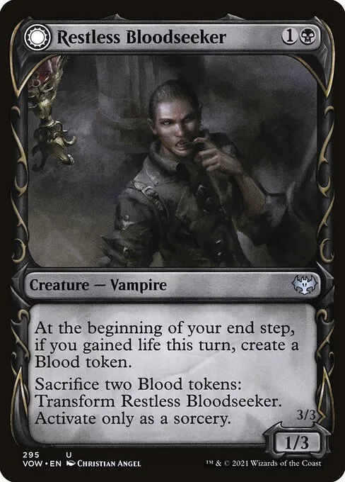 Restless Bloodseeker // Bloodsoaked Reveler - Foil
