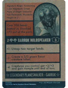 Garruk Wildspeaker // Garruk Wildspeaker - Foil 2