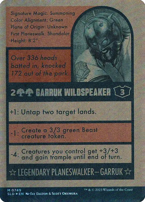 Garruk Wildspeaker // Garruk Wildspeaker - Foil