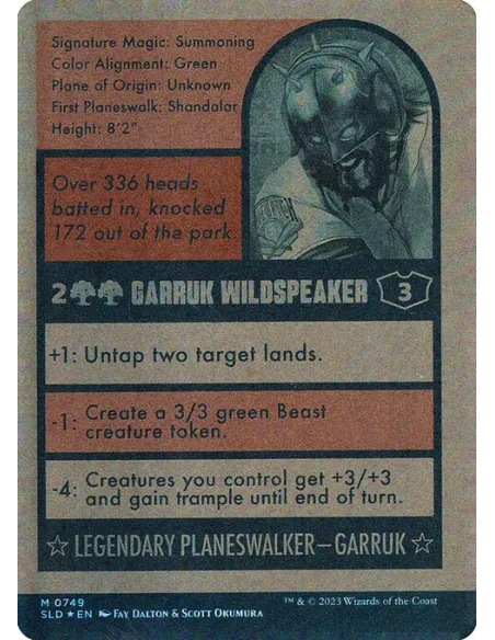 Garruk Wildspeaker // Garruk Wildspeaker - Foil