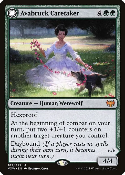 Avabruck Caretaker // Hollowhenge Huntmaster - Foil