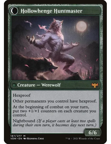 Avabruck Caretaker // Hollowhenge Huntmaster - Foil