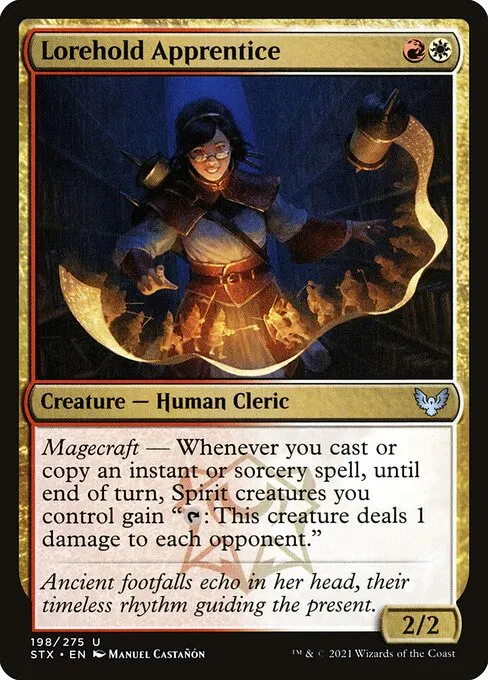 Lorehold Apprentice - Foil