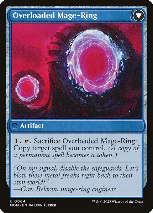 Invasion of Vryn // Overloaded Mage-Ring - Foil