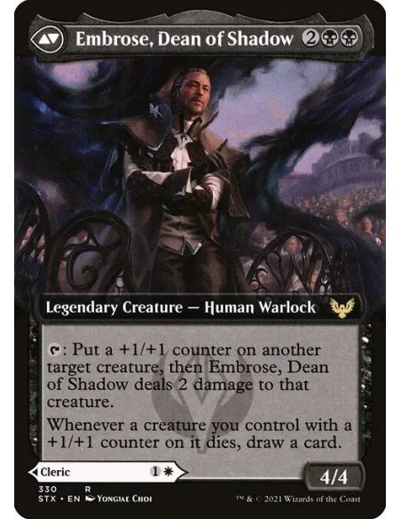 Shaile, Dean of Radiance // Embrose, Dean of Shadow - Foil