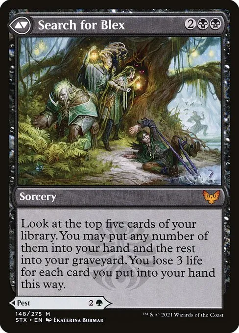 Blex, Vexing Pest // Search for Blex - Foil