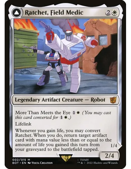 Ratchet, Field Medic // Ratchet, Rescue Racer - Foil