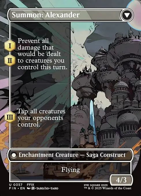 Crystal Fragments // Summon: Alexander - Foil