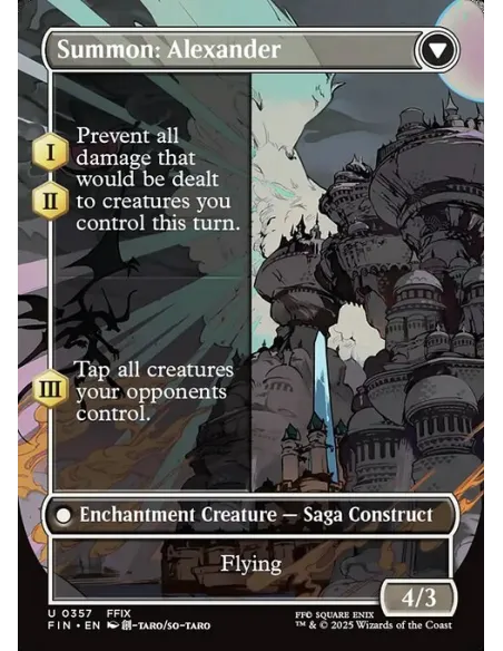 Crystal Fragments // Summon: Alexander - Foil