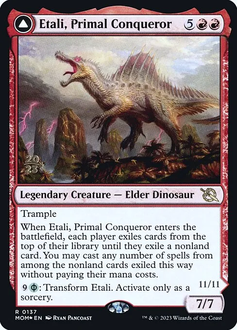 Etali, Primal Conqueror // Etali, Primal Sickness - Foil