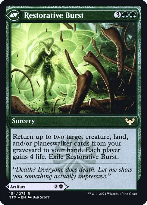 Pestilent Cauldron // Restorative Burst - Foil