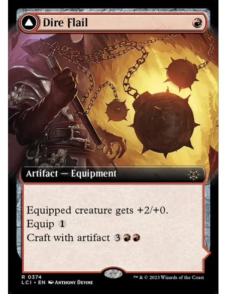 Dire Flail // Dire Blunderbuss - Foil