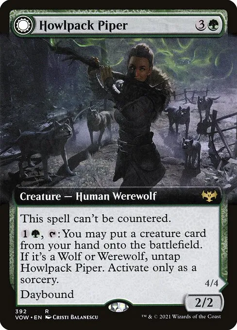 Howlpack Piper // Wildsong Howler - Foil